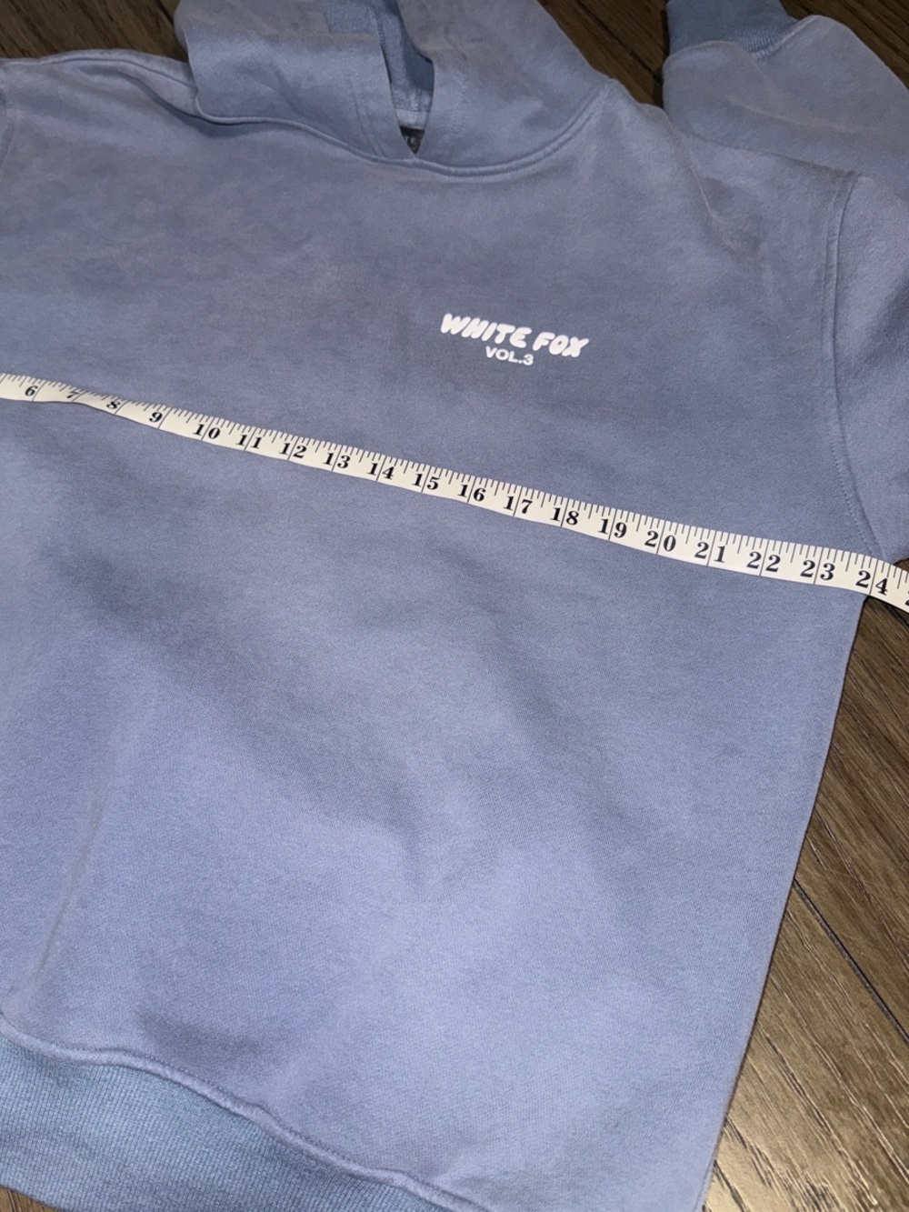 White Fox Boutique Hoodie Vol. 3 Sweater in Ocean size Small/Medium - Picture 5 of 12